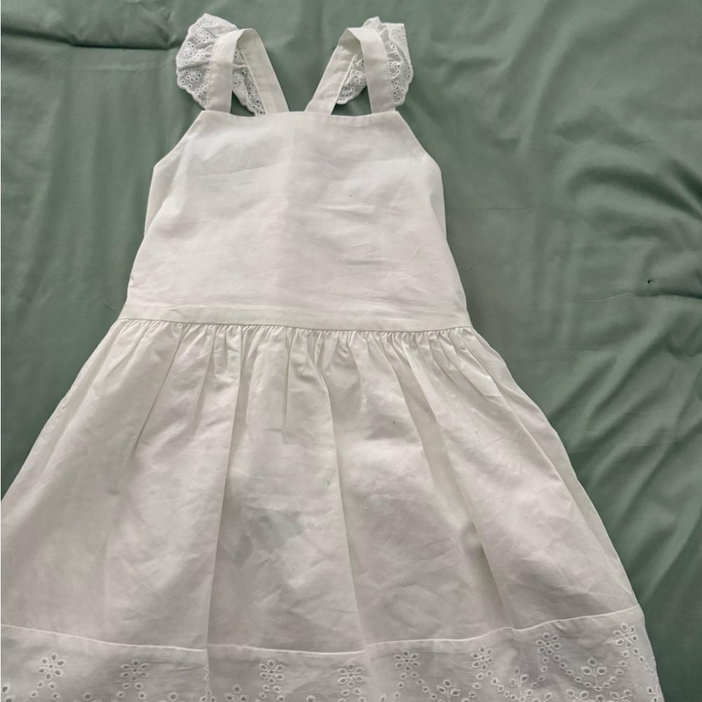Carter's White Eyelet Strap Sundress for Girls
